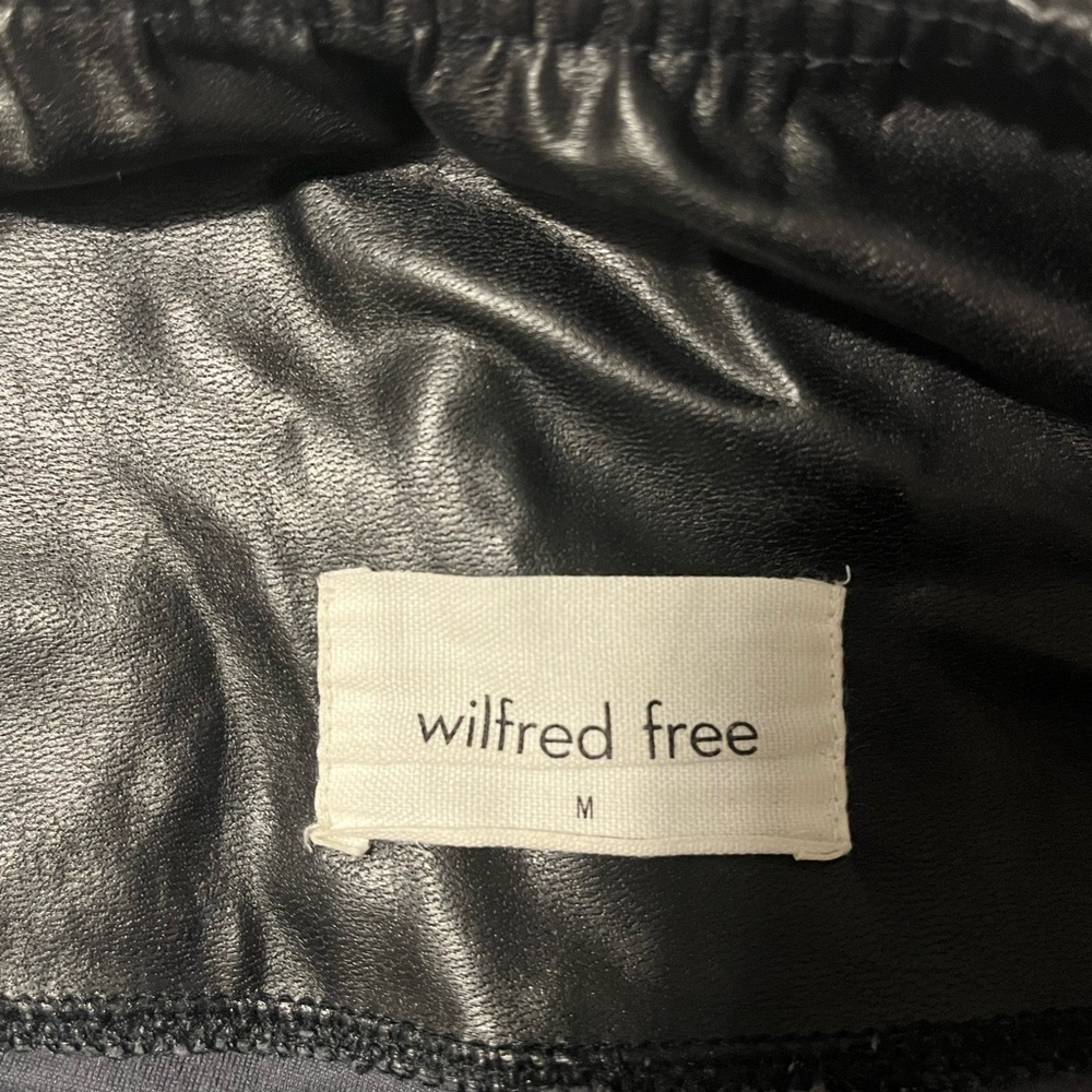 Wilfred Daria pant, coated legging, black